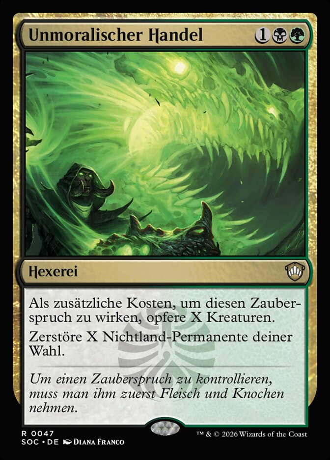 Unmoralischer Handel