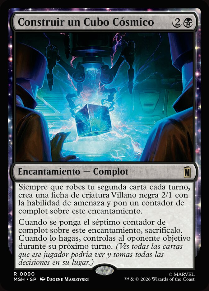 Construir un Cubo Cósmico