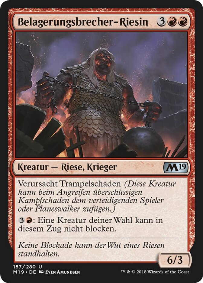 Belagerungsbrecher-Riesin