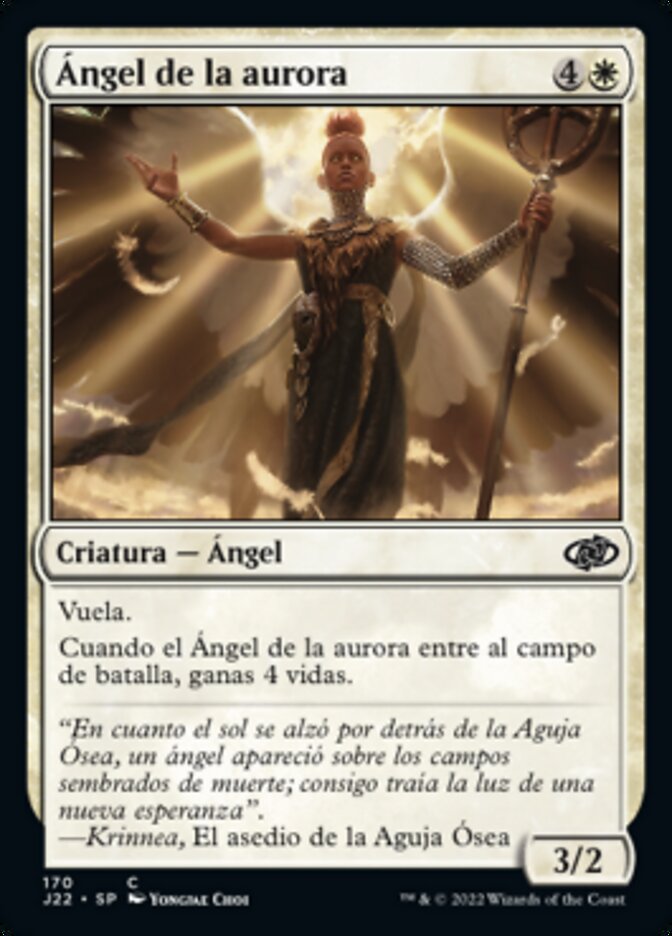 Ángel de la aurora