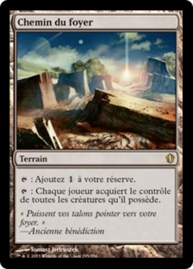 Chemin du foyer
