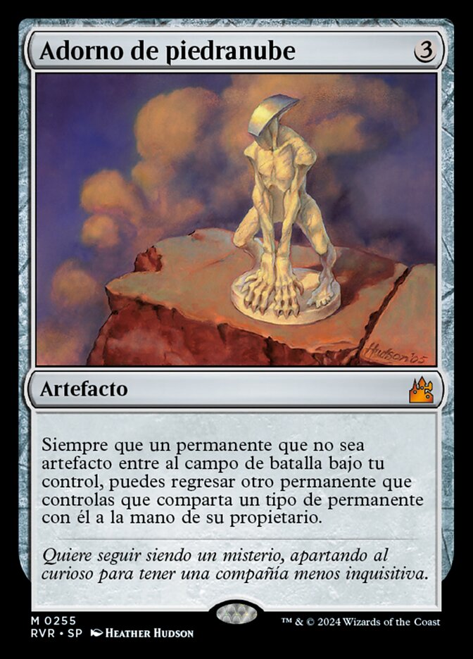 Adorno de piedranube