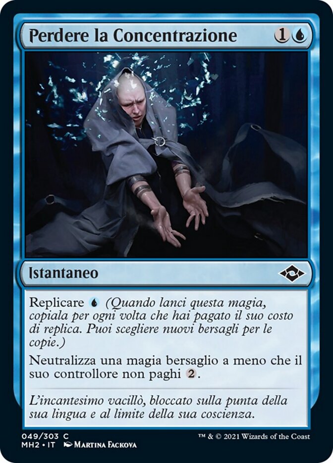 Perdere la Concentrazione