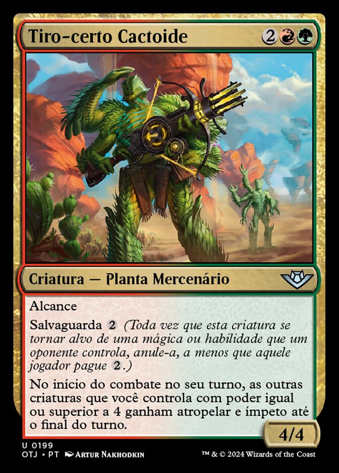 Tiro-certo Cactoide