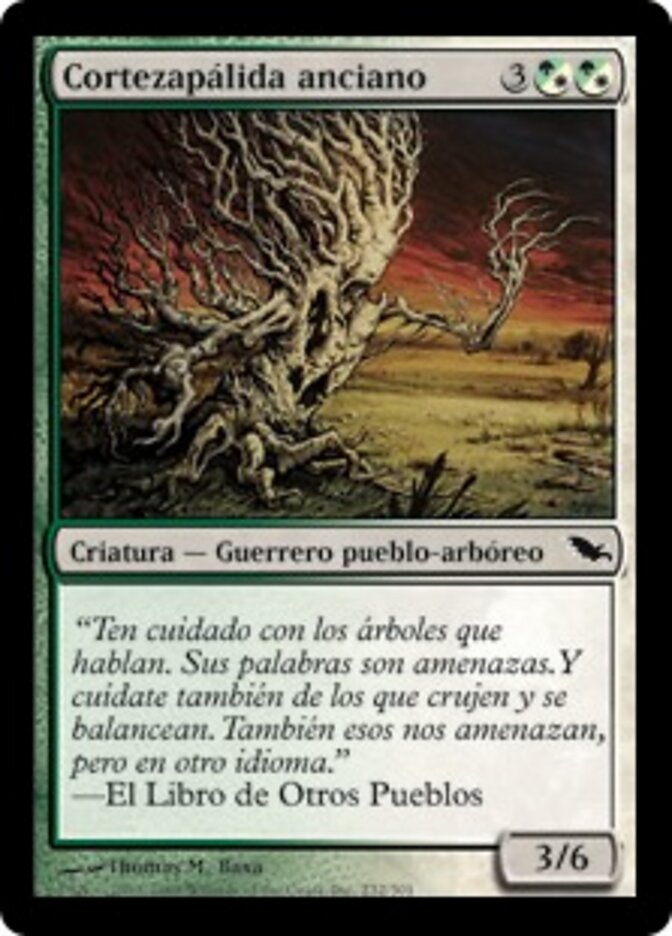 Cortezapálida anciano
