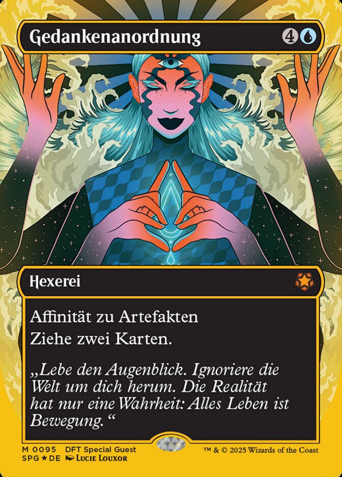Gedankenanordnung