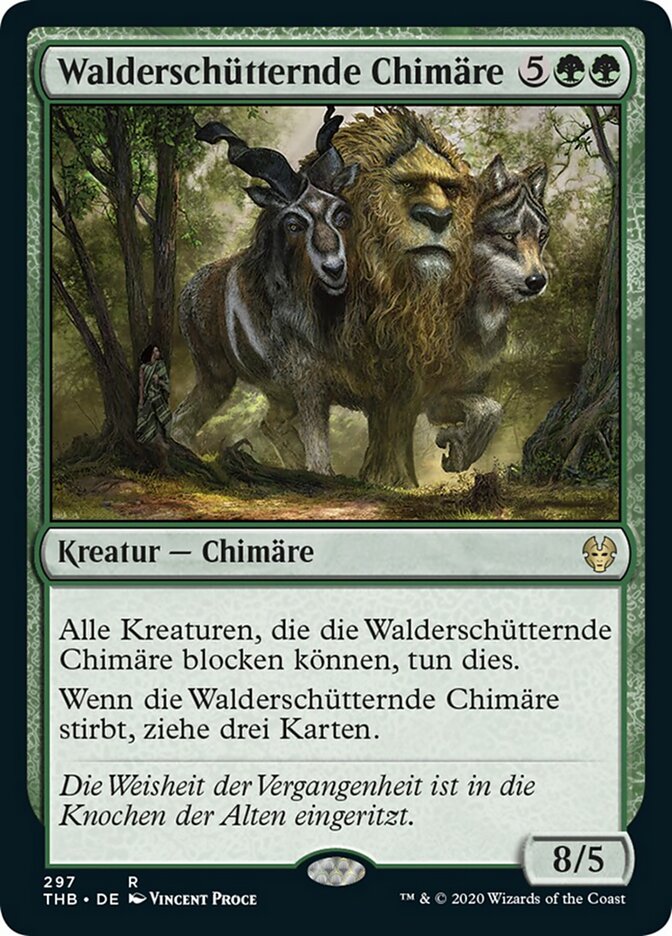 Walderschütternde Chimäre