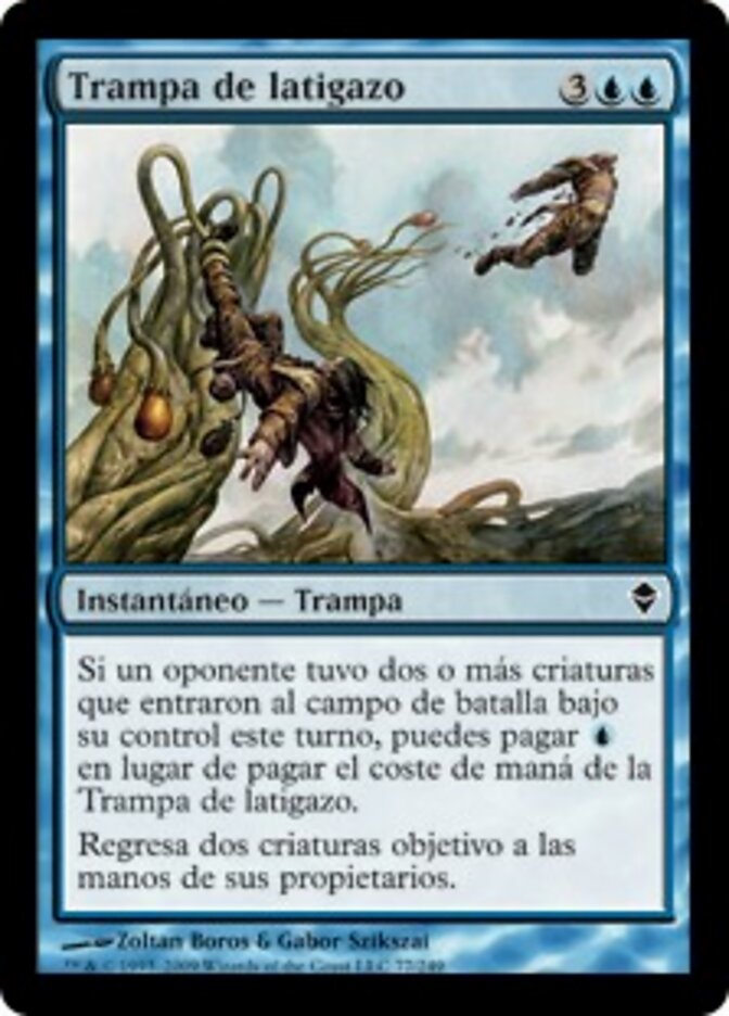 Trampa de latigazo