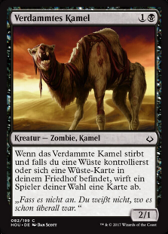 Verdammtes Kamel