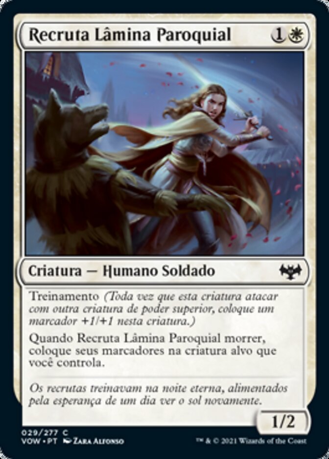 Recruta Lâmina Paroquial