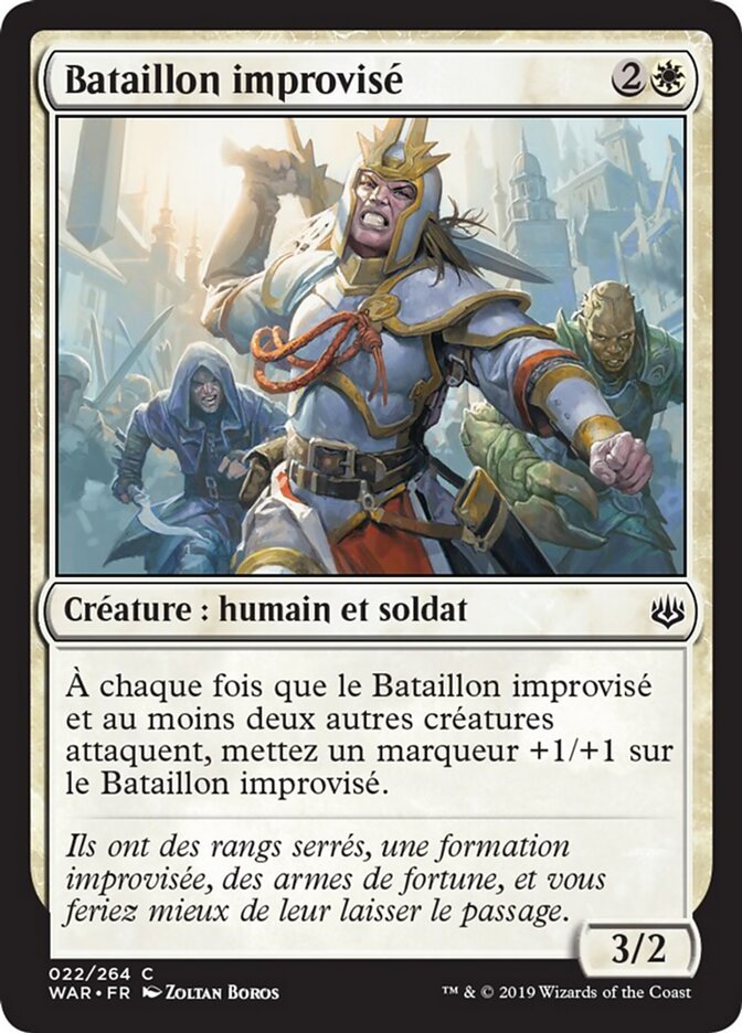 Bataillon improvisé