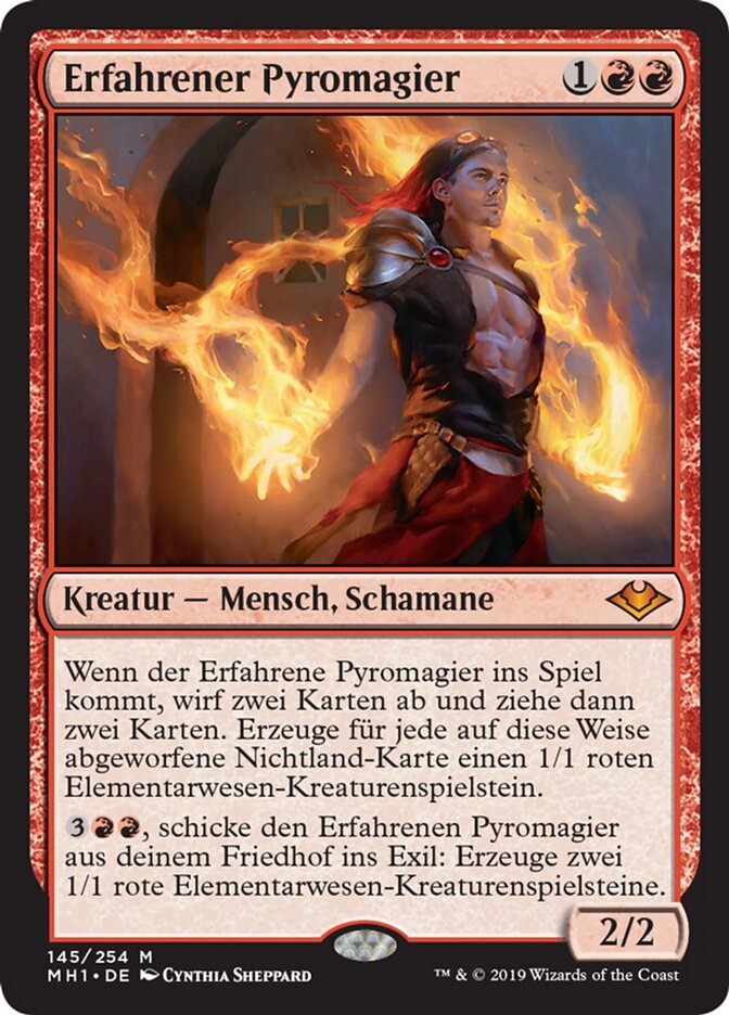 Erfahrener Pyromagier