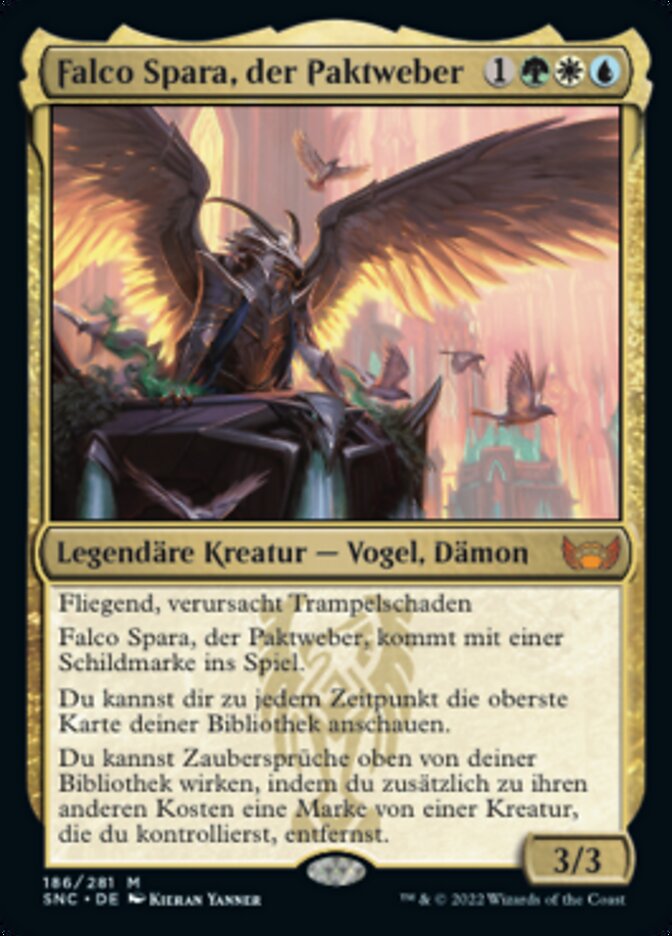 Falco Spara, der Paktweber