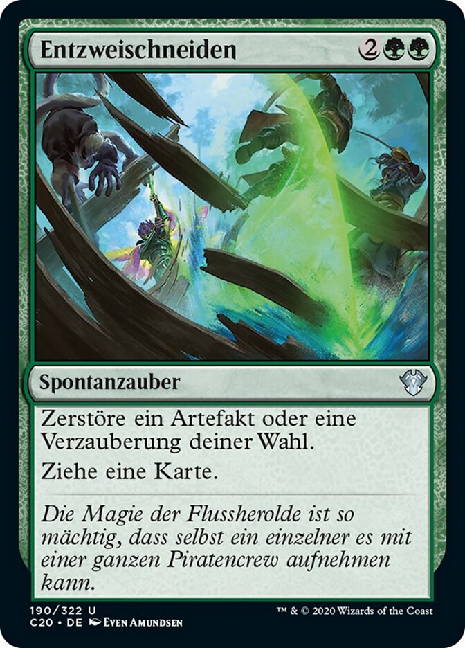 Entzweischneiden