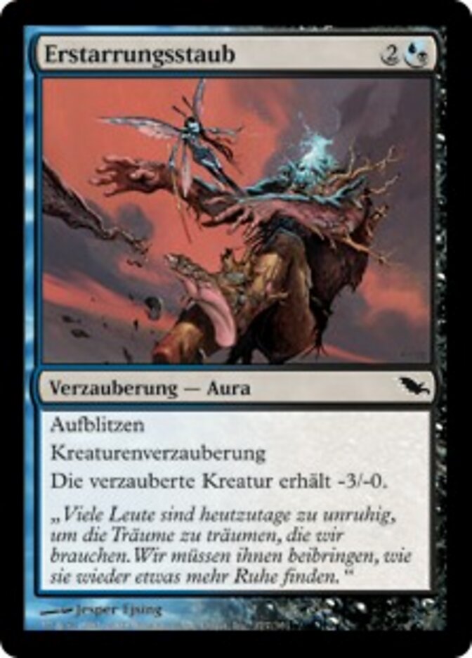 Erstarrungsstaub