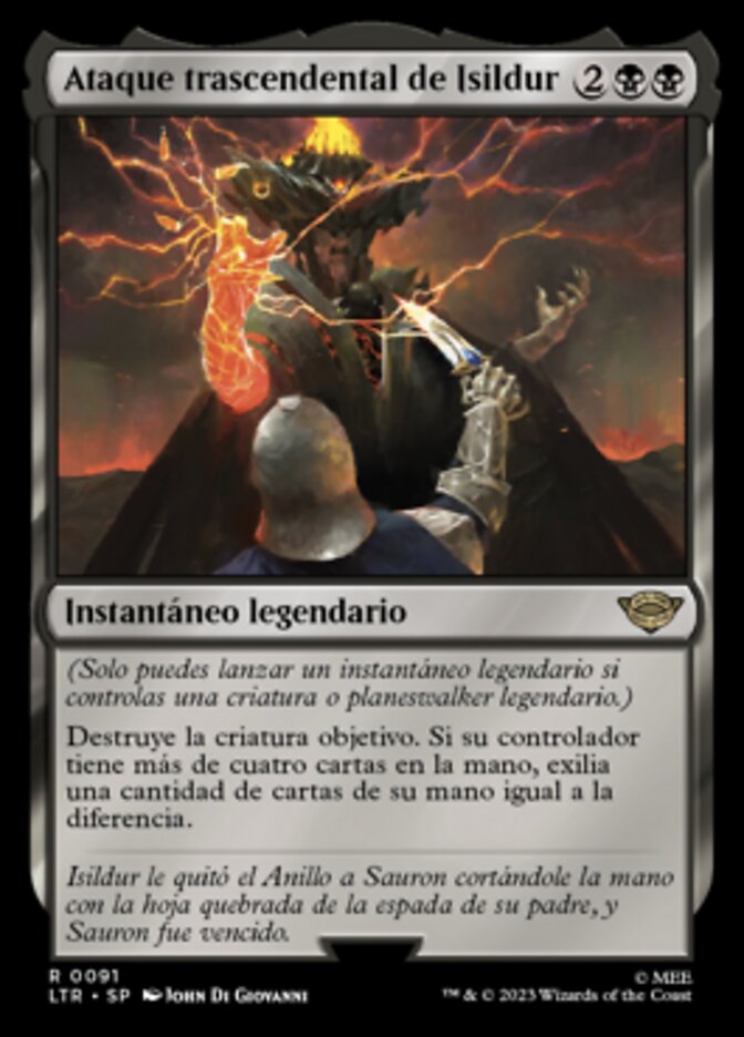 Ataque trascendental de Isildur