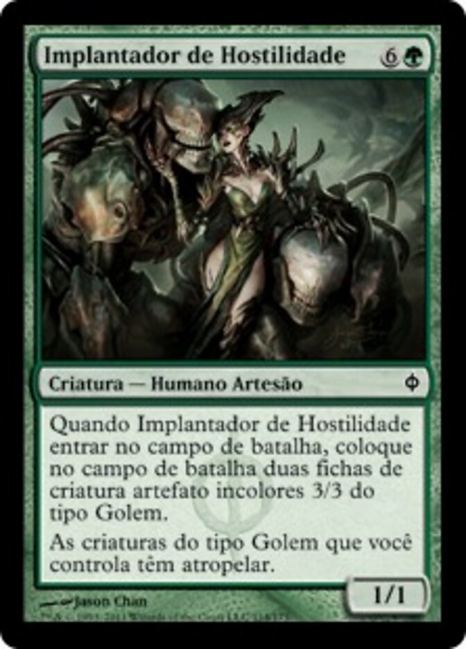 Implantador de Hostilidade