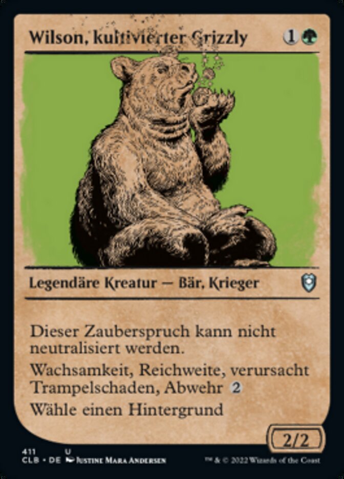 Wilson, kultivierter Grizzly