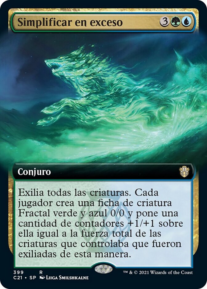 Simplificar en exceso