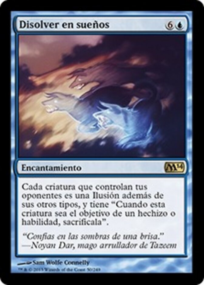 Disolver en sueños