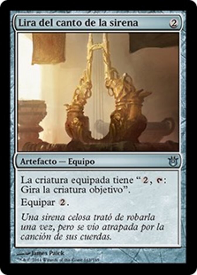 Lira del canto de la sirena