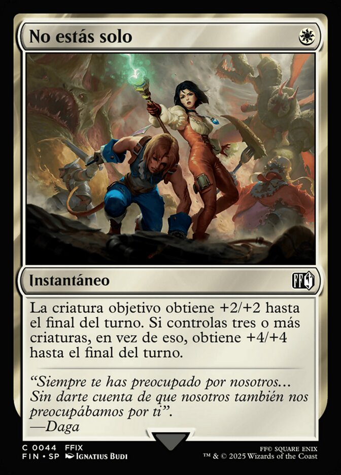 No estás solo
