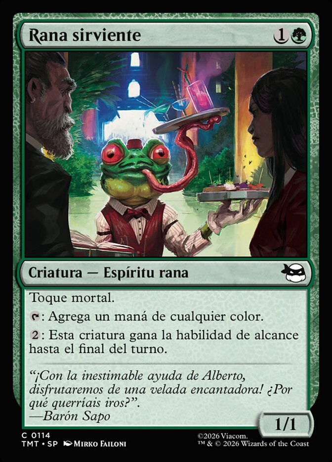 Rana sirviente
