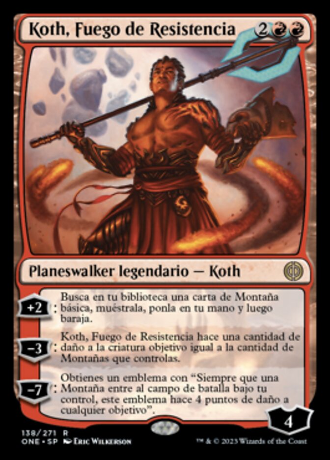 Koth, Fuego de Resistencia