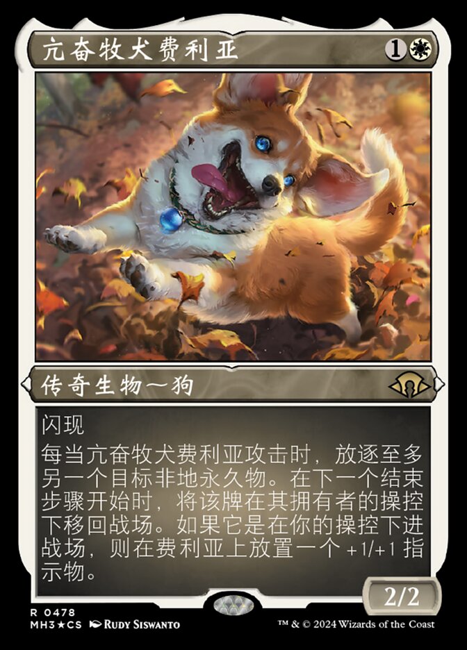 亢奋牧犬费利亚