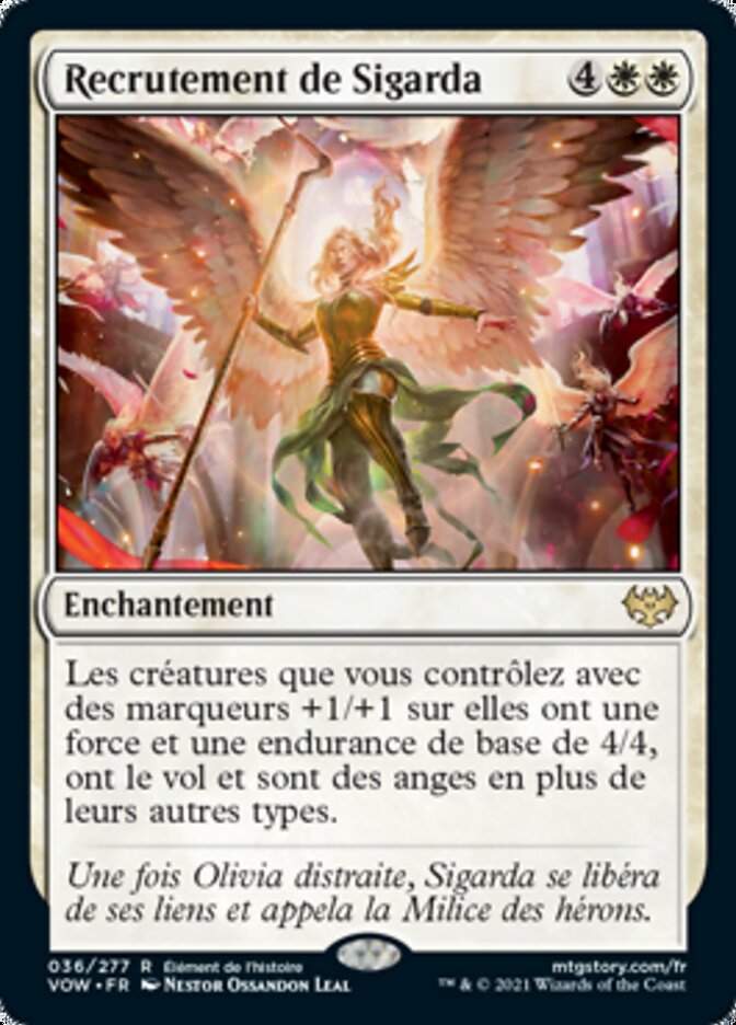 Recrutement de Sigarda