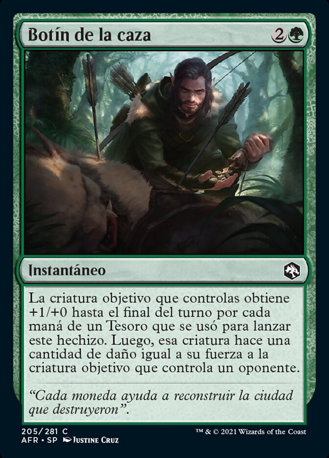 Botín de la caza