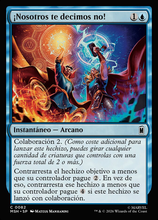 ¡Nosotros te decimos no!
