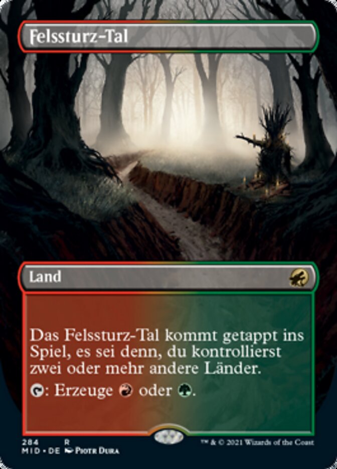 Felssturz-Tal