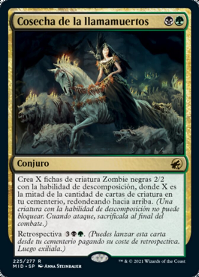 Cosecha de la llamamuertos