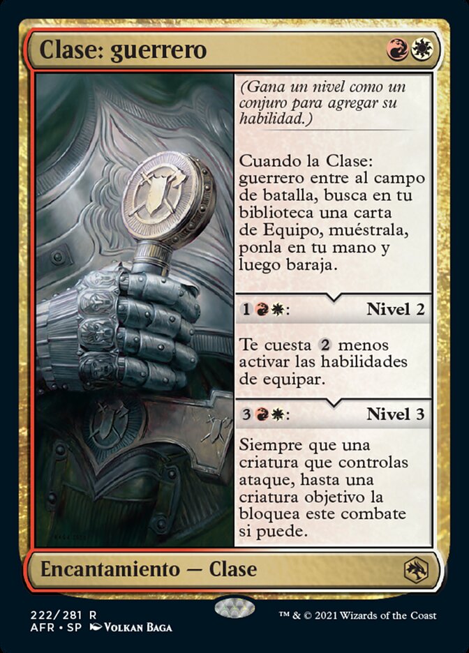 Clase: guerrero