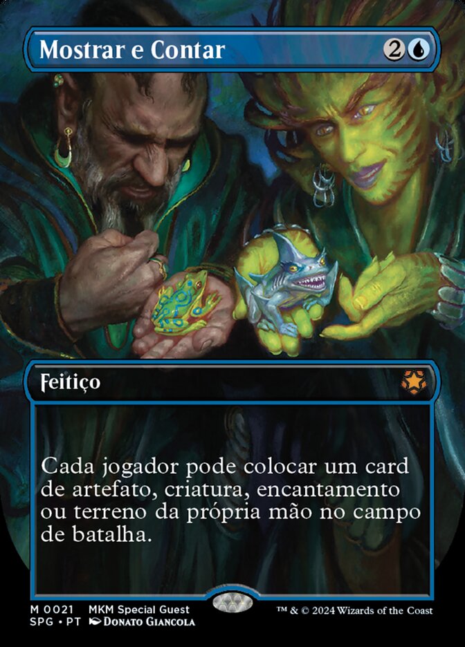 Mostrar e Contar