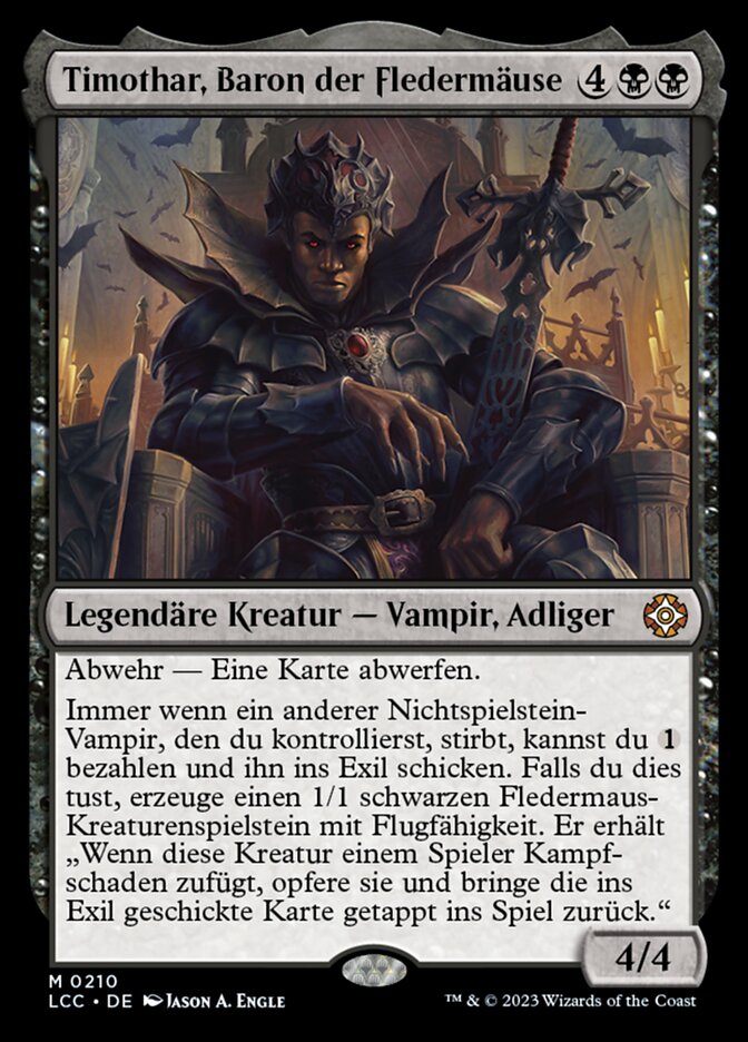 Timothar, Baron der Fledermäuse