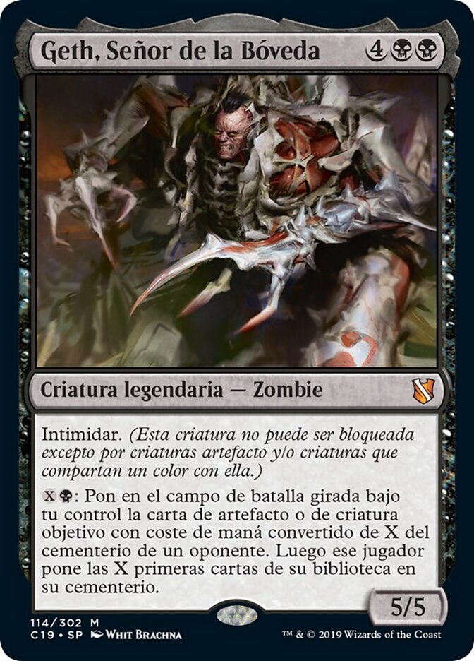 Geth, Señor de la Bóveda
