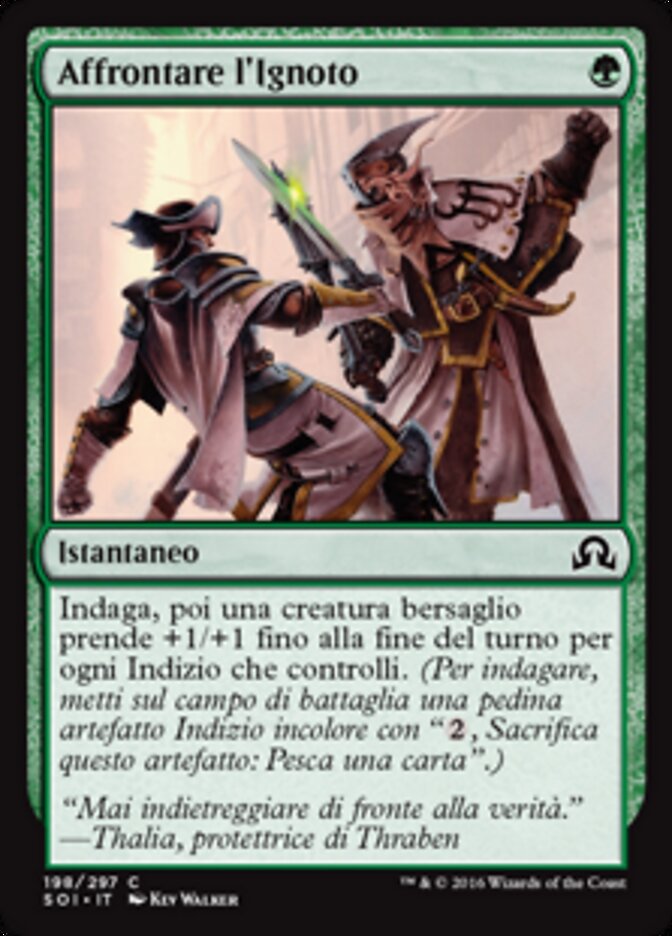 Affrontare l'Ignoto