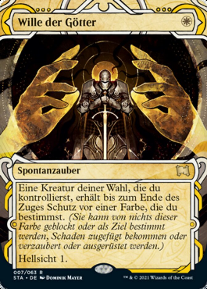 Wille der Götter
