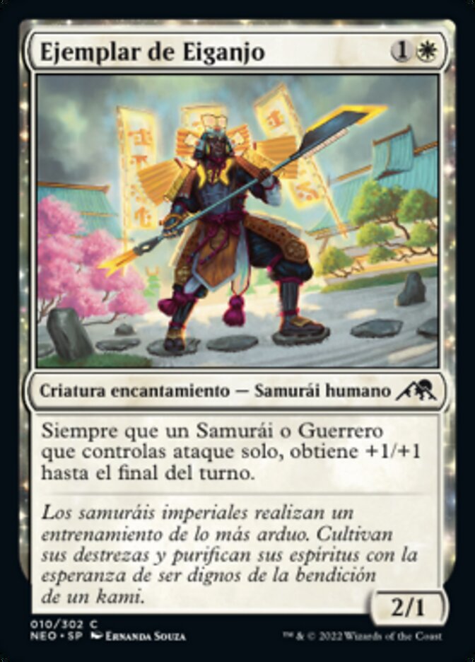 Ejemplar de Eiganjo