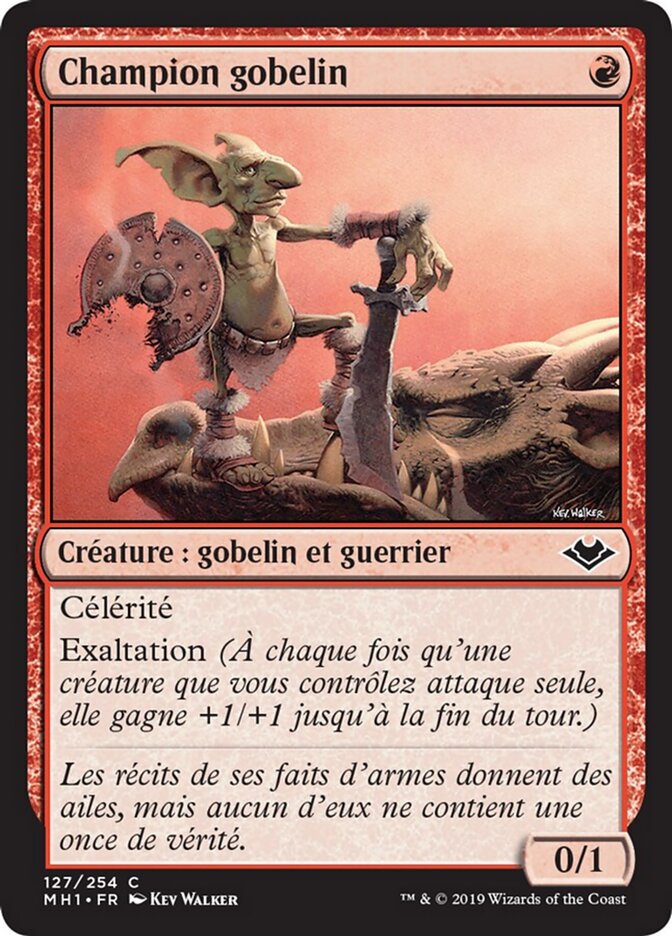 Champion gobelin