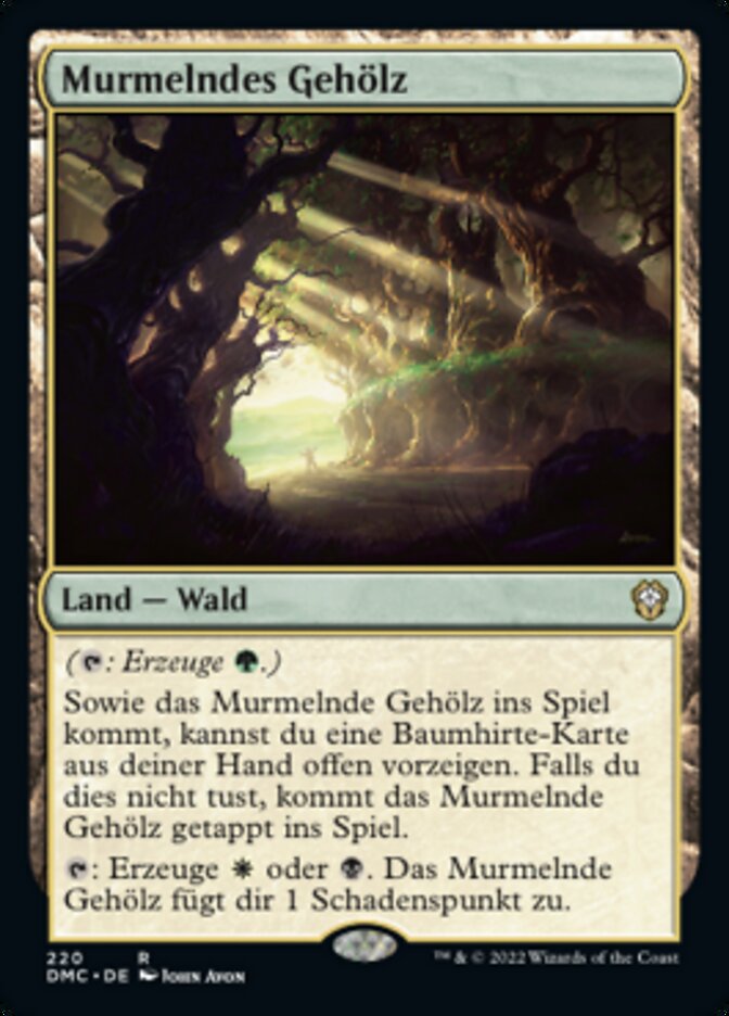 Murmelndes Gehölz