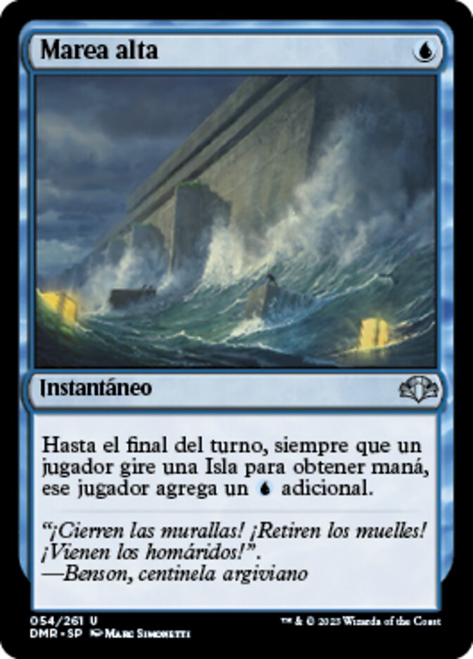 Marea alta