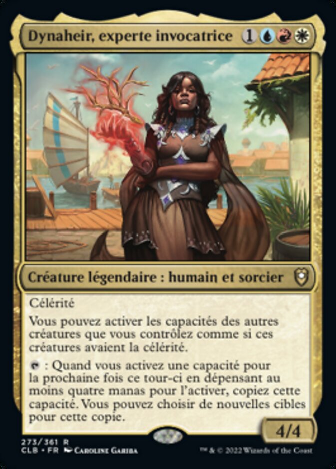 Dynaheir, experte invocatrice
