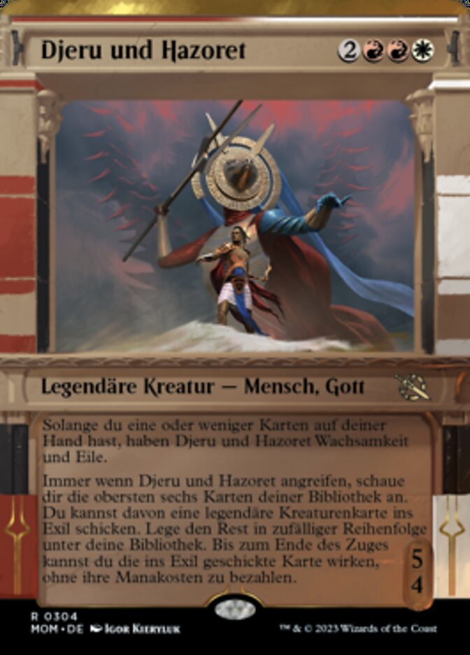 Djeru und Hazoret