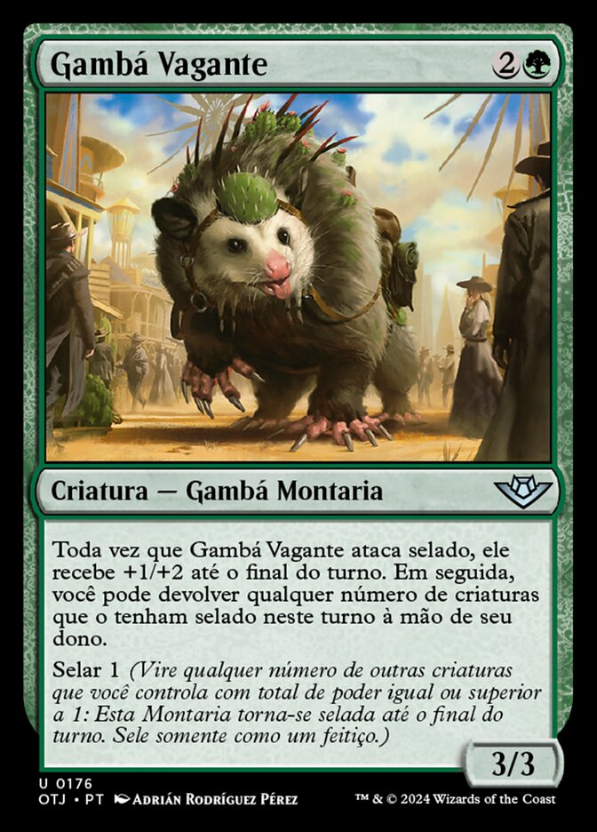 Gambá Vagante