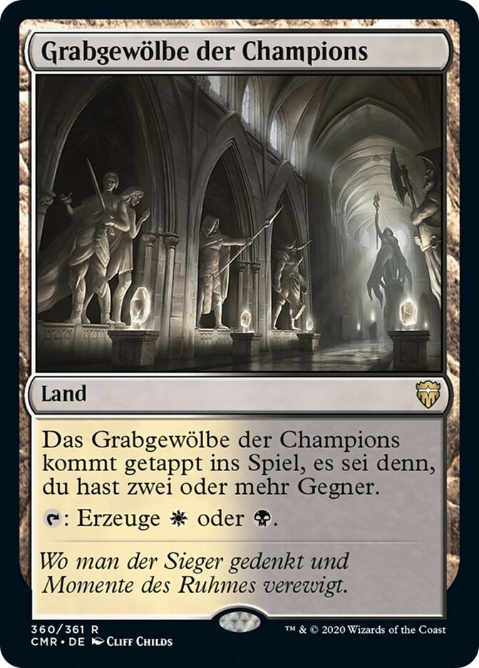 Grabgewölbe der Champions