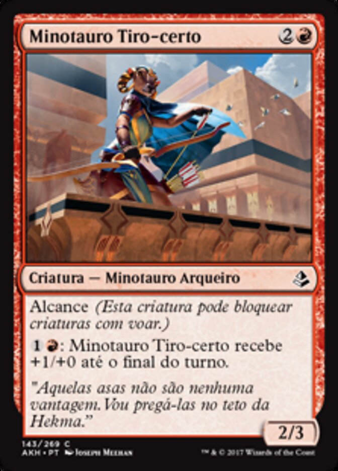 Minotauro Tiro-certo