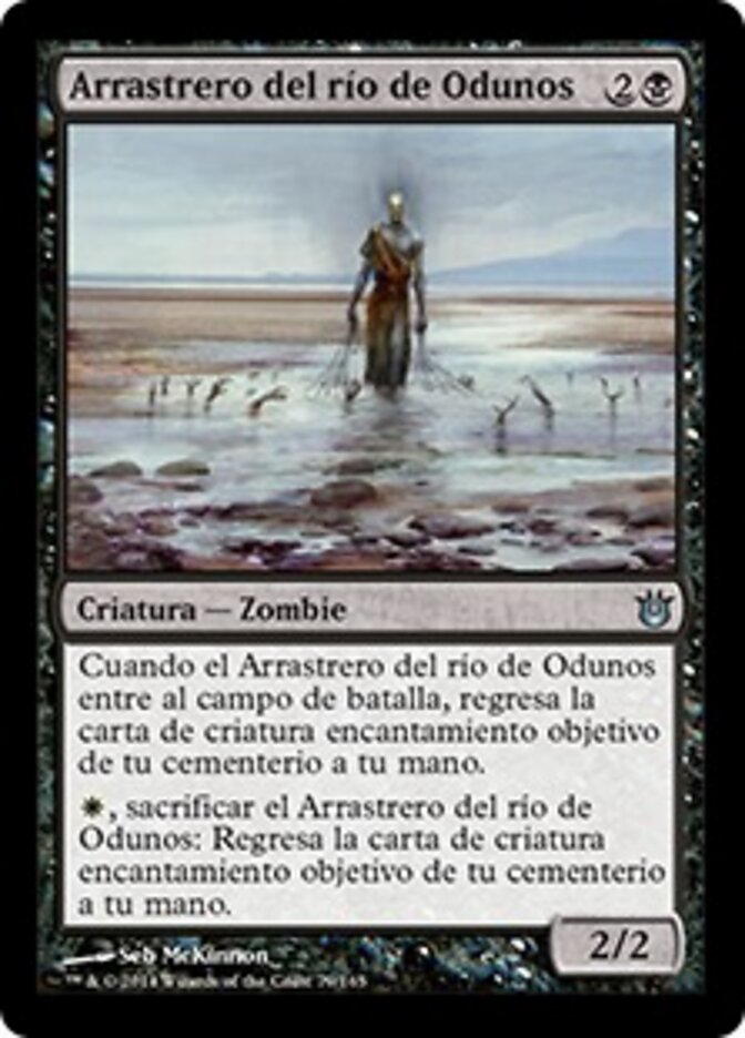 Arrastrero del río de Odunos